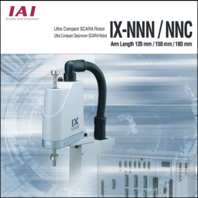 IX-NNN/ NNC Ultra Compact/ Cleanroom SCARA Robot (CJ0096-1A-UST-2-1008)