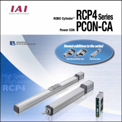 RCP4 ROBO Cylinder® Series and PCON-CA (CJ0182-4A-UST-1-0113)