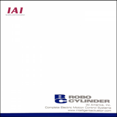 ROBO Cylinder Series 3-Ring Binder