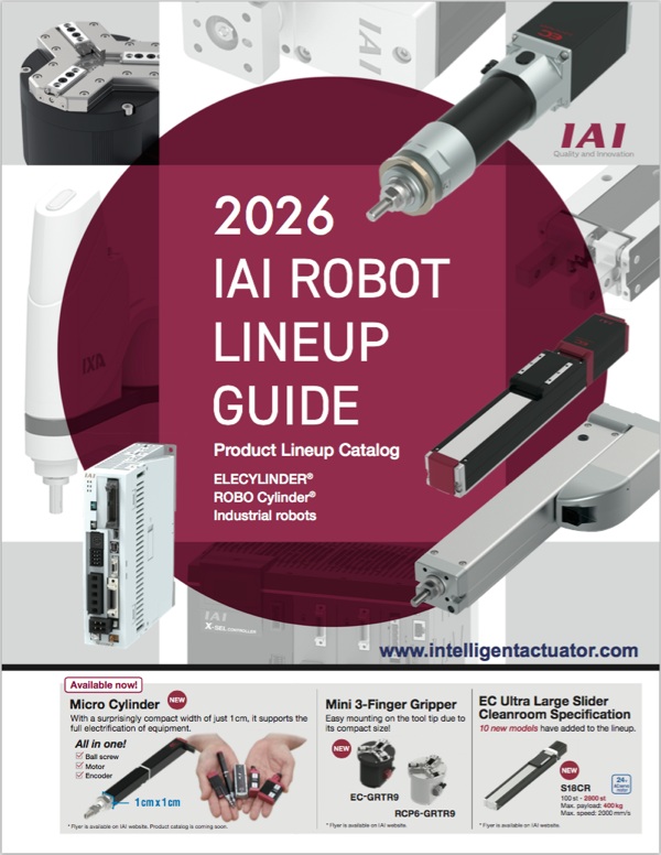 2026 IAI Robot Lineup Guide